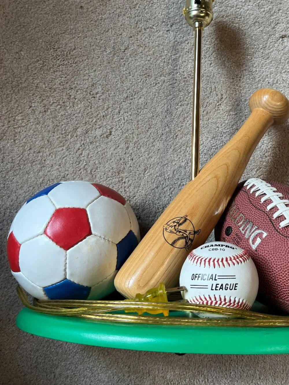Vintage Sports Lamp